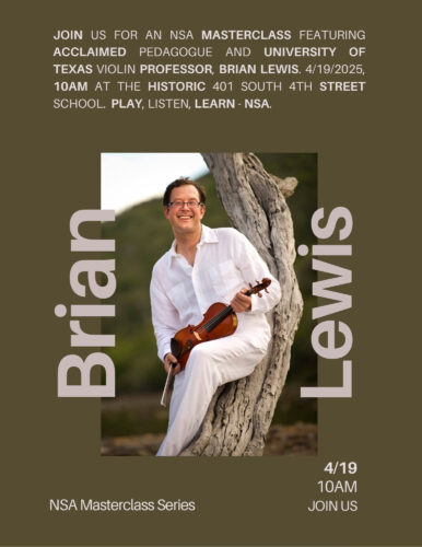 Brian Lewis Violin Masterclass